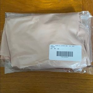 Ruby Ribbon Sheer Full Support Cami in Pale sz 36